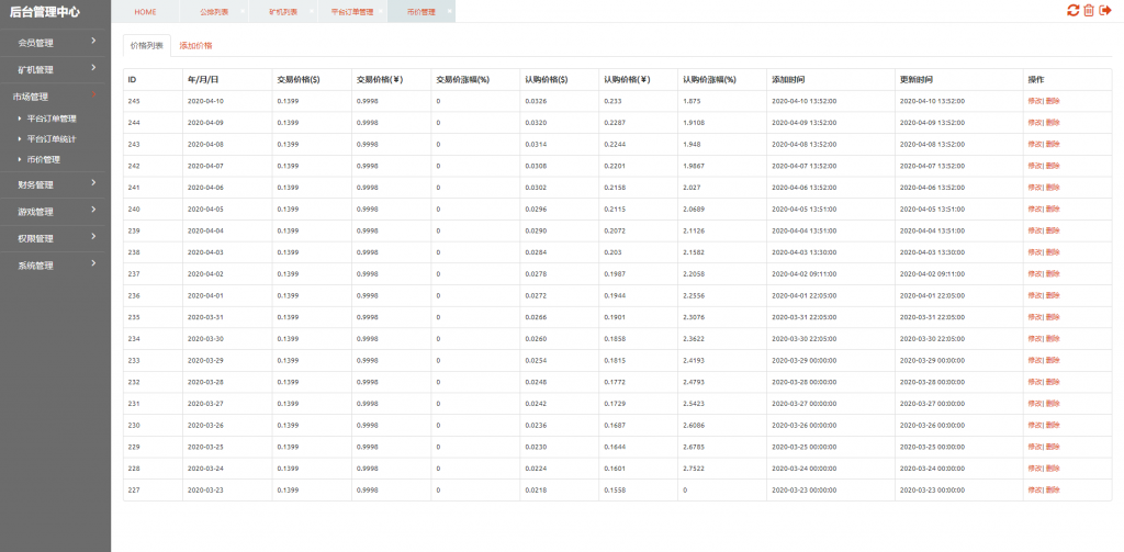 EMC区块链交易S挖矿安全透明化交易平台源码 EMC区块链交易S挖矿安全透明化交易平台源码