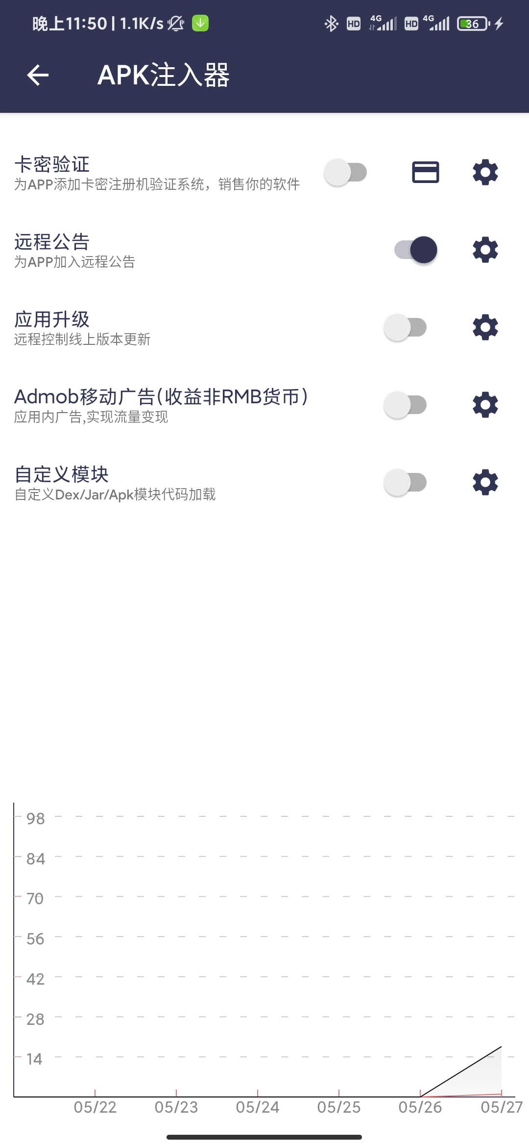 图片[2]-Arm pro 支持网络弹窗/卡密/应用升级 脱壳等功能-橘子哭了