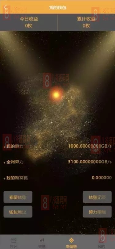 【亲测开源】2021版新富区块链完整运营源码/服务器直接打包的矿机/区块链/自带交易/带众筹/理财源码 【亲测开源】2021版新富区块链完整运营源码/服务器直接打包的矿机/区块链/自带交易/带众筹/理财源码